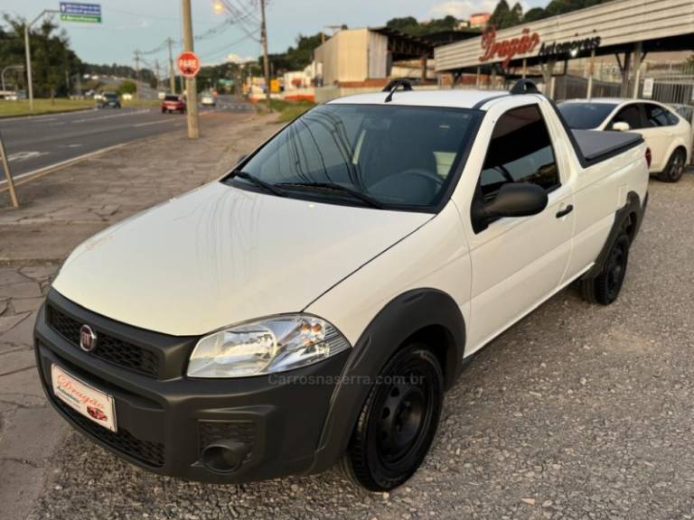 FIAT - STRADA - 2019/2020 - Branca - R$ 61.900,00