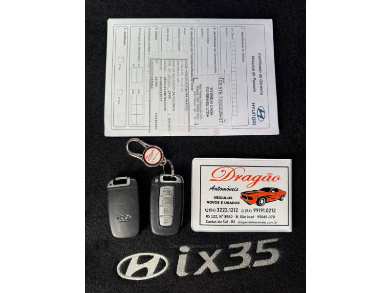 HYUNDAI - IX35 - 2014/2015 - Branca - R$ 73.900,00