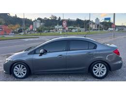 HONDA - CIVIC - 2013/2014 - Cinza - R$ 68.900,00