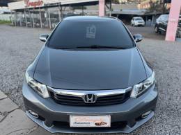 HONDA - CIVIC - 2013/2014 - Cinza - R$ 68.900,00